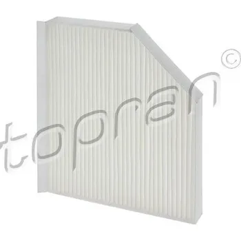 Ventilátor topení a klimatizace Kabinový (pylový) filtr TOPRAN 111 123