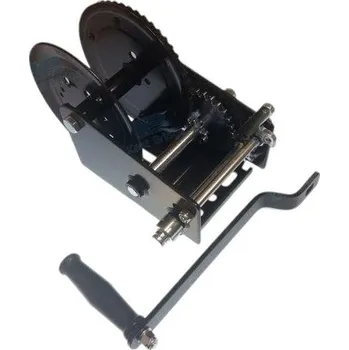 Rybářský naviják ČERNÝ NAVIJÁK NA PŘÍVĚS 2500 LBS 1100 KG PŘEVOD 3:1 KENT BRIDGE