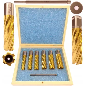 Vrták SADA KORUNOVÝCH VRTÁKŮ VRTÁK KORUNOVÝ TREPANAČNÍ SADA 14 - 24 DLOUHÉ