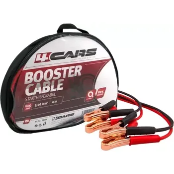 Startovací kabel 4CARS STARTOVACÍ KABELY 400AMP, 5.0mm2, 4m