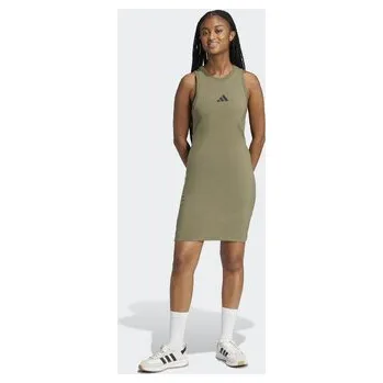 Dámské šaty adidas W FI SL DRESS JE0201 S