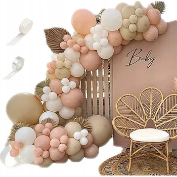 Balónek Sada Balónků 1. Narozeniny Svatba Svaté Přijímání Girlanda