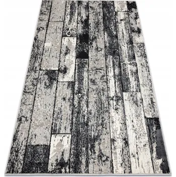 Koberec KOBEREC MODERNÍ LISBOA 80x150 VZHLED DŘEVA / DLAŽDIC #B944