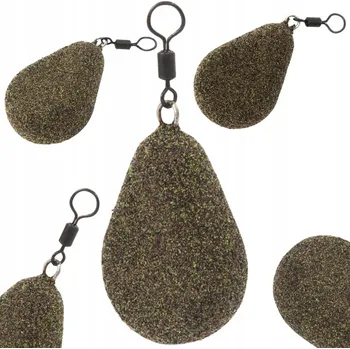 Závaží slza s obratlíkem GRUSZKA S KRUHLÍKEM 120 g