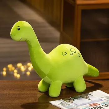 plyšák Roztomilý plyšák Dinosaura různé druhy S zelená