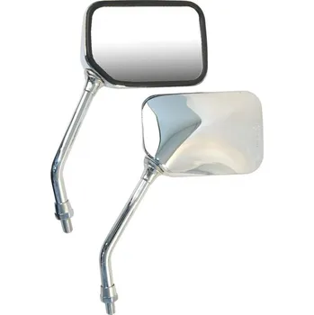 Zrcátko pro motocykl ZRCADLO CHROM PRAVÝ EC DŘÍK 20-37361