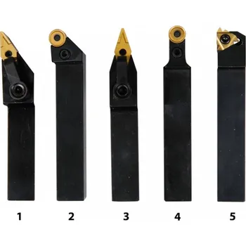Příslušenstí k soustruhu OPTIMUM Soustružnické nože HM 16 mm, sada - 5 ks 3441610