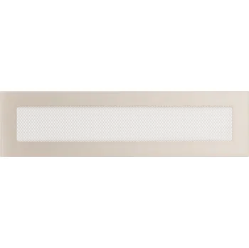 Krbové nářadí Krbová mřížka 11x42 cm krémová Kratki