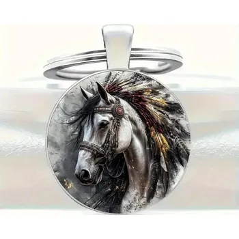 Přívěšek na klíče kůň