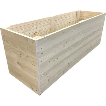 Vyvýšený záhon Vyvýšený záhon zahradní 150 x 50 x 50 cm Severský smrk (hladký)
