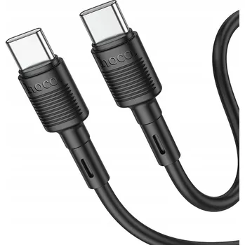 Datový kabel Kabel Hoco USB typ C - USB typ C 1 m černý