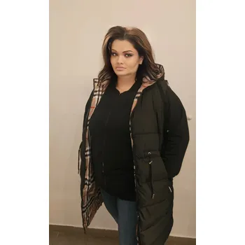 Dámská vesta Vesta oboustranná Barva: Černá, Velikost: 4XL