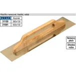 Hladítko nerezové 360x130mm velké s dřevěnou rukojetí