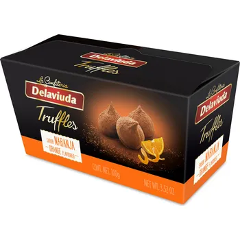 Bonboniéra Bonboniéra Trufas Naranja - čokoládové trufle s pomerančem 100g