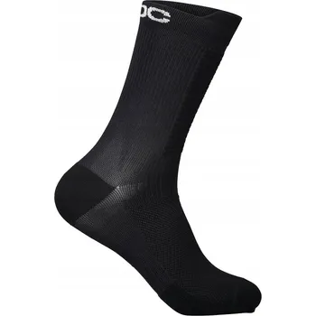 Pánské ponožky Ponožky POC Lithe MTB SOCK MID - Uranium Black - velikost M