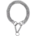 Obojek pro psy Trixie řetěz trojřadý polostahovací 55cm*2,5cm