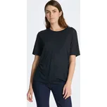 TRIČKO GANT REL DRAPED SS T-SHIRT EVENING BLUE