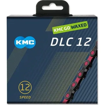 Komponent pro jízdní kolo Kmc DLC 12 černo-růžový Waxed BOX řetěz + DÁREK + Doprava ZDARMA