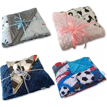 Dětská deka Senzorická zátěžová deka SensoryczniePL 80 cm x 110 cm, vícebarevná