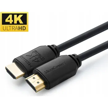 Video kabel Microconnect MC-HDM19195V2.0 HDMI kabel 5 m, HDMI Typ A (Standardní), černý