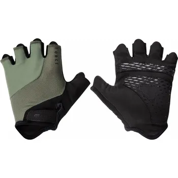 Cyklistické rukavice rukavice FORCE LAND, army-černé Velikost: L
