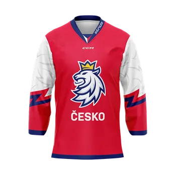 Fan dres CCM Český Hokej ČESKO - červený Velikost: XXXL