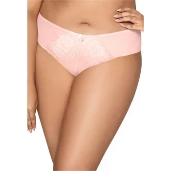 Kalhotky Kalhotky Carmela Big: Luxusní růžové krajkové plavky Mat, 44 i240_204145_2:44