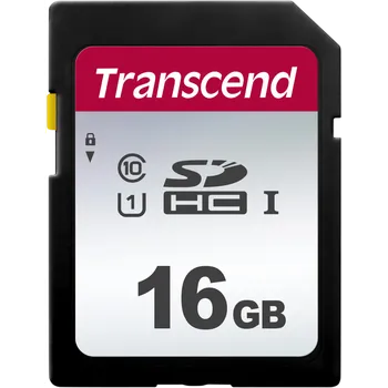 Paměťová karta Transcend Silver 300S SDHC UHS-I U1 C10 R95/W10 16GB