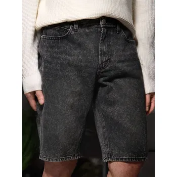 Pánské kraťasy Sinsay - Džínové kraťasy regular - šedá - 7959Y-90J - 7959Y-90J-32