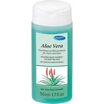 Sprchový gel Kappus Aloe Vera sprchový a vlasový gel na rostlinné bázi 50 ml