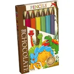 Severka Chocolate Pencils Čokoládové pastelky Dinosauři 100g