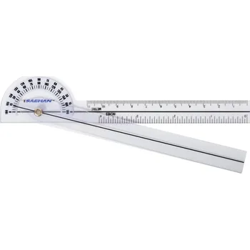 Měřič tělesných funkcí Plastový kapesní goniometr 15cm/180° SAEHAN