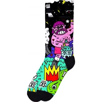 Dámské ponožky PONOŽKY AMERICAN SOCKS Barbarian - zelená - S/M + při osobním odběru 389 Kč