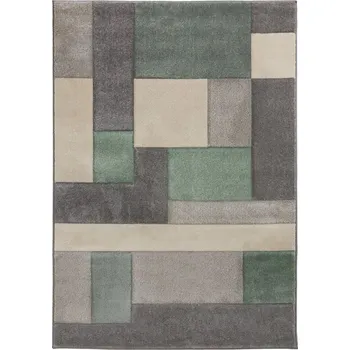 Koberec Kusový koberec Hand Carved Cosmos Mint/Grey/Cream 160x230 cm