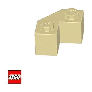 Stavebnice LEGO LEGO® Dílky LEGO Kostka 2x2 Zkosená / 87620 Barva: Béžová 87620