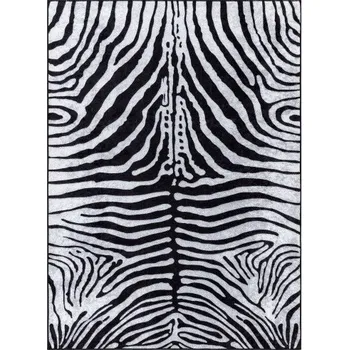 Koberec Kusový koberec Miro 51331.803 Zebra black / white 120x170 cm