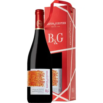 Víno Barton & Guestier Cotes du Rhone AOC 2023 - Barton&Guestier v dárkové krabičce, 0,75l