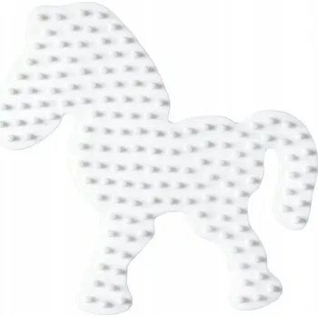 Dětské navlékací korálky Podložka na zažehlovací korálky Hama Midi - poník