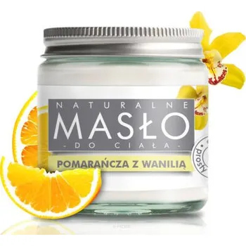 Tělové máslo 100% přírodní Shea vanilka s pomerančem 120 ml