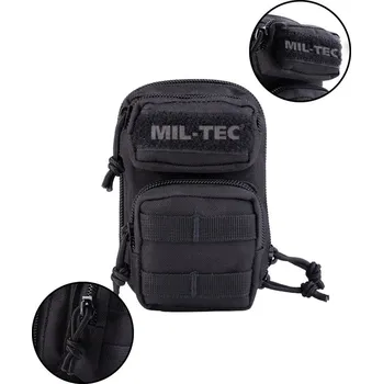 MILTEC Klíčenka organizační černá Keyholder Assault Pack Black Mil-Tec® 15909002