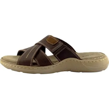 Pánské pantofle Selma nazouvák MR 24189 hnědá, velikost 41