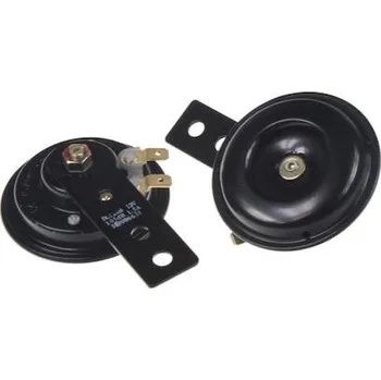 Autoelektrika Diskový klakson (vysoký a nízký tón), 65mm, 12V