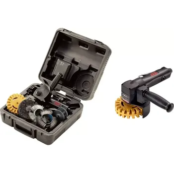 excentrická bruska Pneumatická bruska na čištění povrchů Mighty Seven M7 QB-0808 - 3/8", 3.600ot./min, 300l/min, 6.3bar, 1.2kg, příslušenství, kufr