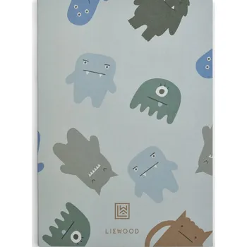 Zápisník LIEWOOD Zápisník střední Jae - Monster/Mist