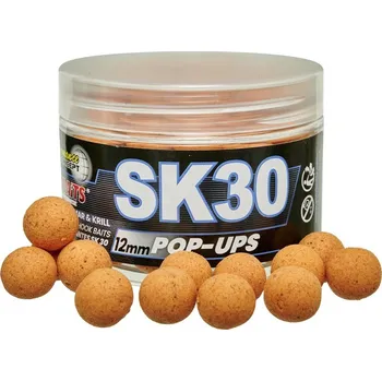 Boilies Starbaits Plovoucí Boilies POP UP SK30 Hmotnost: 50g, Průměr: 12mm