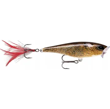 Umělá nástraha Wobler Rapala Skitter Pop 7 cm 7 g plovoucí FML LIVE FIELD MOUSE