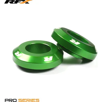 Nářadí na motocykly RFX Pro FAST Rozpěrky zadních kol (zelené) FXWS2050199GN