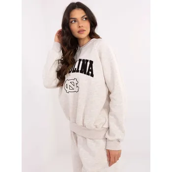Dámská mikina Mikina v béžovém odstínu EM-