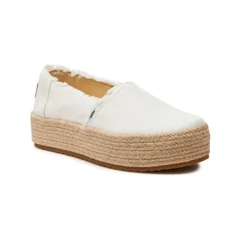 Dámské baleríny Espadrilky Toms Valencia 10019820 Bílá 41