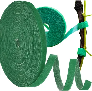 Opora na rostlinu Paradox Zahradní páska na suchý zip pro zahradu a květiny 5m / zelená